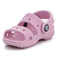 Vaikiškos rožinės sandalės vasarai su dirželiu Crocs (SW837308)