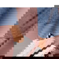 Laisvalaikio balti platforminiai batai su dekoru Primo (LKK214020)