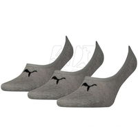 Pilkos žemos kojinės sportui 3 poros Puma (SW654753)
