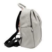 Juoda odinė kuprinė kasdienai su užtrauktuku Pierre Cardin (GG51028)