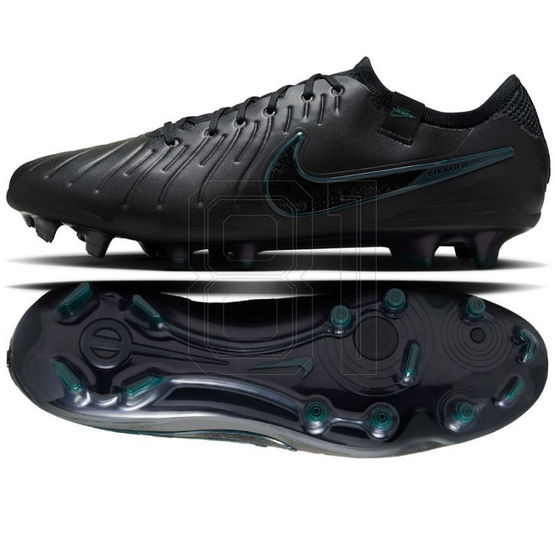 Vyriski juodi futbolo batai naturaliai dangai Nike Tiempo (SW1528116)