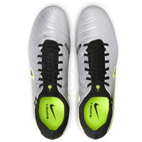 Futbolo batai balti natūralios odos FG aikštelėms Nike (SW1528118)