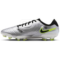 Futbolo batai balti natūralios odos FG aikštelėms Nike (SW1528118)