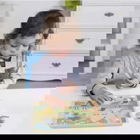 Medinės interaktyvios dėlionės vaikams su gyvūnais Tooky Toy