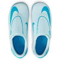 Vaikiški šviesiai mėlyni futbolo batai dirbtinei dangai su lipuku Nike (SW1528104)