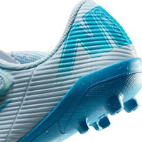 Vaikiški šviesiai mėlyni futbolo batai dirbtinei dangai su lipuku Nike (SW1528104)