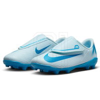 Vaikiški šviesiai mėlyni futbolo batai dirbtinei dangai su lipuku Nike (SW1528104)