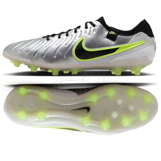Futbolo batai dirbtinei dangai sidabriniai su paminkštinimu Nike (SW1528152)