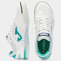 Futbolo bateliai salėms balti su guma Joma Top Flex (SW1528200)