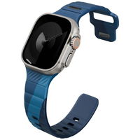 Mėlyna guminė sportinė apyrankė Apple Watch 44–49 mm Uniq
