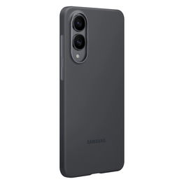 Juodas silikoninis telefono dėklas Samsung Galaxy S25 Edge apsaugai Samsung