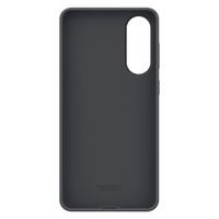Juodas silikoninis telefono dėklas Samsung Galaxy S25 Edge apsaugai Samsung