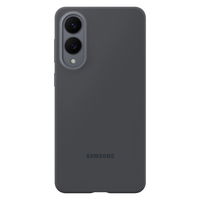 Juodas silikoninis telefono dėklas Samsung Galaxy S25 Edge apsaugai Samsung