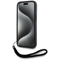 iPhone 15 Pro Max dėklas raudonas su virvele Karl Lagerfeld