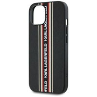 iPhone 15 dėklas raudonas su virvele Saffiano Karl Lagerfeld