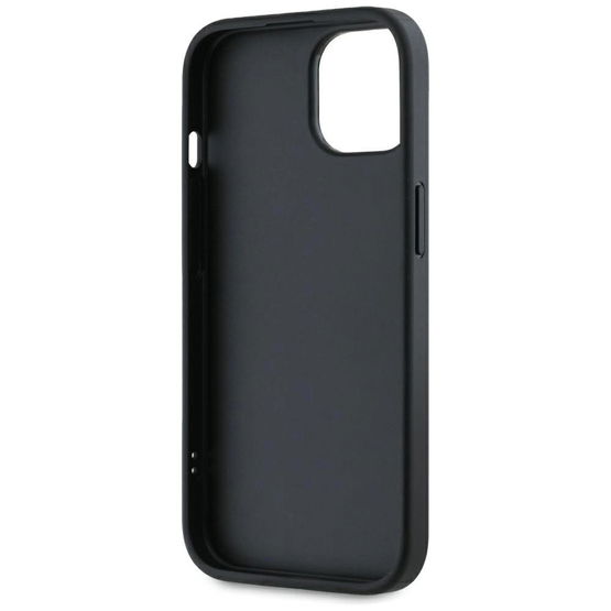 iPhone 15 dėklas raudonas su virvele Saffiano Karl Lagerfeld