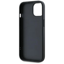 iPhone 15 dėklas rožinis su virvele Saffiano Karl Lagerfeld