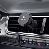 Automobilinis magnetinis laikiklis su belaidžiu įkrovikliu 15W Acefast juodas