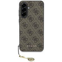 Dėklas telefonui rudas su pakabuku Samsung Galaxy A36 Guess