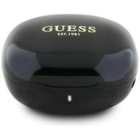 Belaidės juodos ausinės su mikrofonu Guess TWS