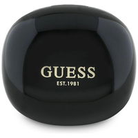 Belaidės juodos ausinės su mikrofonu Guess TWS