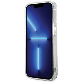 Skaidrus MagSafe dėklas iPhone 15 Pro telefonui Guess