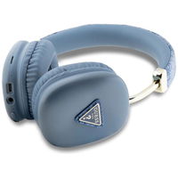 Belaidės mėlynos ausinės virš ausų su Bluetooth 4G funkcija Guess