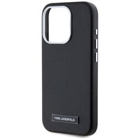 iPhone 15 Pro Max juodas dėklas su MagSafe funkcija Karl Lagerfeld