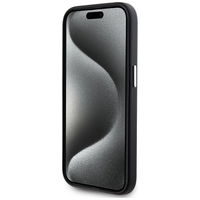 iPhone 15 Pro Max juodas dėklas su MagSafe funkcija Karl Lagerfeld