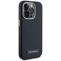 iPhone 15 Pro Max juodas dėklas su MagSafe funkcija Karl Lagerfeld