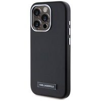 iPhone 15 Pro Max juodas dėklas su MagSafe funkcija Karl Lagerfeld