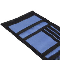 Mėlyna tekstilinė piniginė su skyreliais Adidas (SW1529133)