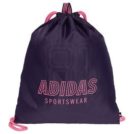 Sportinis juodas maišelis su rožiniais dirželiais Adidas