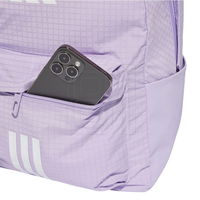 Violetinė kuprinė laisvalaikiui su užtrauktuku Adidas