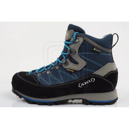 Moteriški mėlyni kalnų batai su Gore-Tex membrana Aku