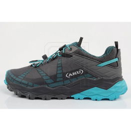 Moteriški juodi trail batai su Gore-Tex membrana Aku