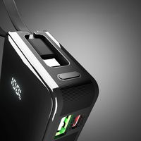 Išorinė baterija 10000 mAh su USB-C laidu ir ekranu SBS