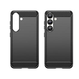 Telefono dėklas juodas silikoninis atsparus smūgiams Nothing Phone 3a