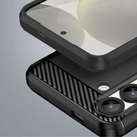 Telefono dėklas juodas silikoninis atsparus smūgiams Google Pixel 10 Pro XL