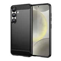 Telefono dėklas juodas silikoninis atsparus smūgiams Google Pixel 10 Pro XL