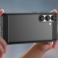 Telefono dėklas juodas silikoninis atsparus smūgiams Google Pixel 10 Pro XL