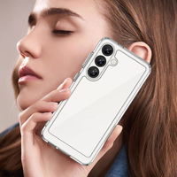 Telefono dėklas skaidrus su geliniu rėmeliu Xiaomi Redmi Note 14 5G