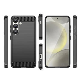 Silikoninis juodas dėklas nuo smūgių Samsung Galaxy XCover 7 Pro