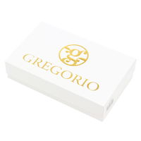 Odinė raudona piniginė su užtrauktuku Gregorio (GG58062)