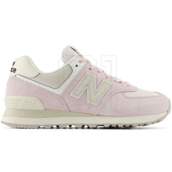 Moteriški rožiniai laisvalaikio batai su zomšos intarpais New Balance (SW1529652)