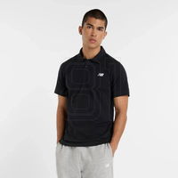 Vyriški juodi polo marškinėliai kasdienai New Balance