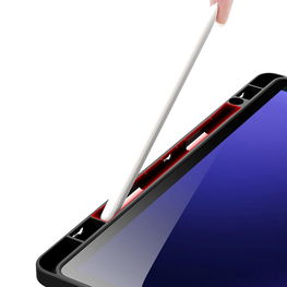 Planšetės dėklas su pieštuko laikikliu Samsung Galaxy Tab S10 FE/S9/S9 FE juodas