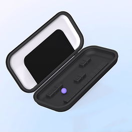 Apsauginis juodai baltas dėklas Nintendo Switch 2 su paminkštinimu