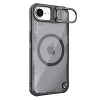 Juodas magnetinis telefono dėklas su stovu iPhone 16e Nillkin