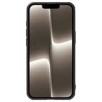 Juodas apsauginis telefono dėklas su kameros dangteliu iPhone 16e Nillkin